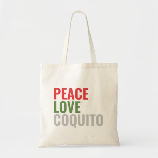 Coquito Canvas tas (Voorkant)