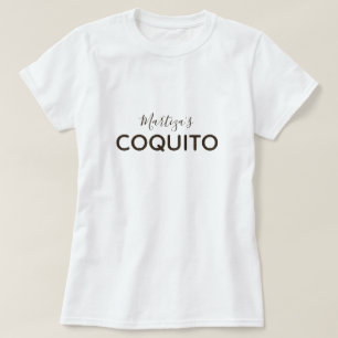 Coquito Coconut Klassieke Marketing T-shirt