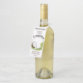 Coquito Coconut Tropical Fruit Flessenhanger (Schuin)