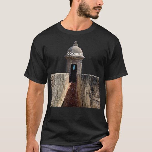 Coquito en El Morro T-shirt (Voorkant)