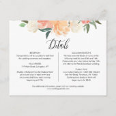 CORA Détails du Mariage Logement Carte de boîtier (Devant)