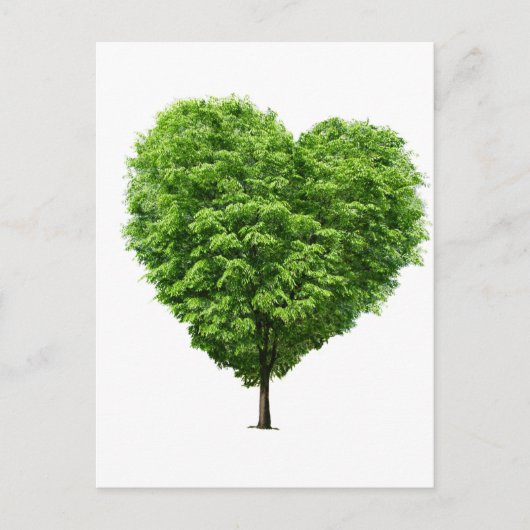 coração ecologico briefkaart (Voorkant)