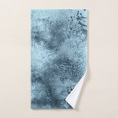 Corail bleu (Serviette à main)