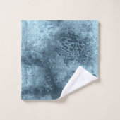 Corail bleu (Gant de toilette)