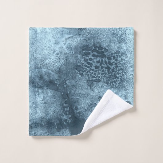 Corail bleu (Gant de toilette)