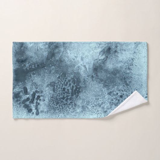 Corail bleu (Serviette à main)