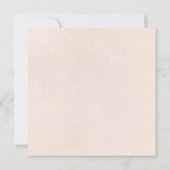 corail bleu côtier virtuel douche Invitation (Dos)