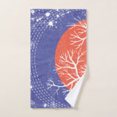 Corail côtier américain (Serviette à main)