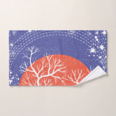 Corail côtier américain (Serviette à main)