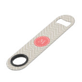 Corail de beige de monogramme du motif 2A de (Dos Angle)