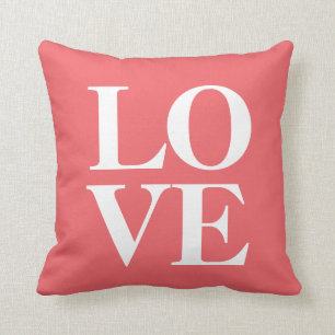 Corail du coussin d'amour