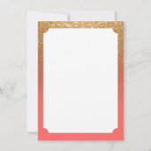 Corail et Paillettes d'Or - Merci (Dos)