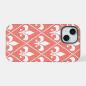 Corail Fleur de Lis (Verso Horizontal)