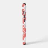 Corail Fleur de Lis avec monogramme (Côté gauche)