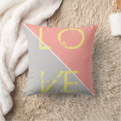 Corail gris Pêche Amour Coussin Jeu Oreiller (Couverture)
