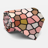 Corail Mosaics cravate (Roulé)