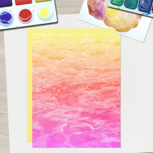 Corail rose et papier à scandale orange marbré (Créateur téléchargé)