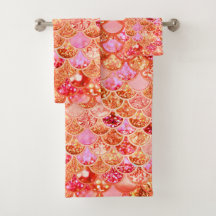 Corail rose multiple de Parties scintillant des éc