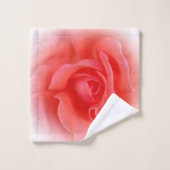 corail rose rose (Gant de toilette)
