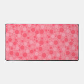 corail rouge avec pois dans les années 60 rétro (Recto)