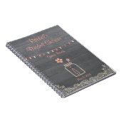 Corail rustique de carnet de Fête de la mariée de (Côté Droit)
