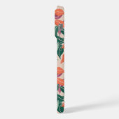 Corail vert botanique feuille tropicale chic stylé (Côté gauche)