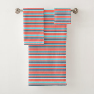 Corail vivant, bandes bleues et grises