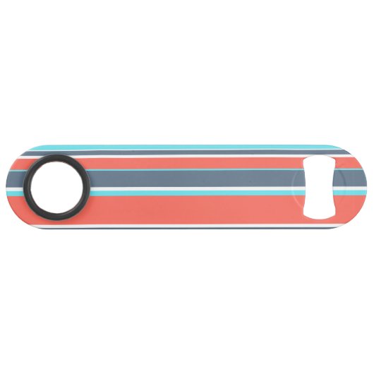Corail vivant, bandes bleues et grises (Devant (Horizontal))