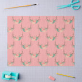 Coral Antlers en de loskoppeling van bloemen Tissuepapier (Craft)