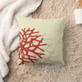 Coral Beach Linen look Kussen (Deken)