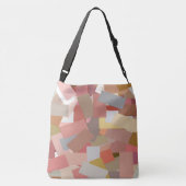 Coral Blocks canvas tas (Achterkant)