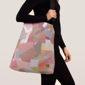 Coral Blocks canvas tas (Dichtbij)