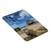 Coral Boulder - Bathsheba, Barbados Magneet (Rechterzijde)