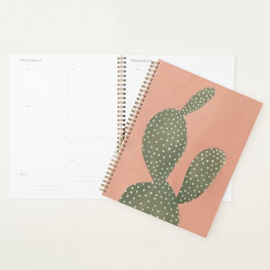 Coral Cacti Planner (Display)