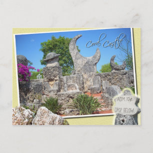 Coral Castle, Homestead, Florida Briefkaart