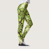Coral Circles Tropical Green Leggings (Rechts)
