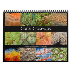 Coral Closeups Wall Calendar van J.W. Fatherree. Kalender