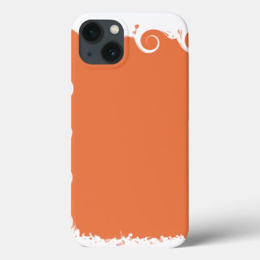 Coral Elegant Modern Case-Mate iPhone Case (Achterkant)
