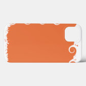 Coral Elegant Modern Case-Mate iPhone Case (Achterkant (horizontaal))