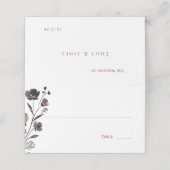 Coral Floral Wedding (Buitenkant ongevouwen)