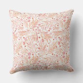 Coral Foliage Kussen (Achterkant)