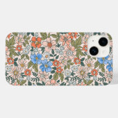 Coral Garden Flower Pattern Case-Mate iPhone Case (Achterkant (horizontaal))