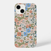Coral Garden Flower Pattern iPhone Hoesje (Achterkant)