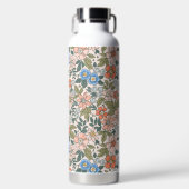 Coral Garden Flower Pattern Waterfles (Voorkant)