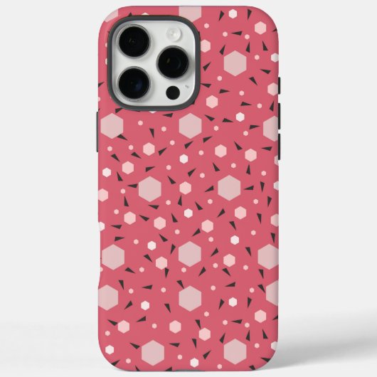 Coral Geo Edition Case-Mate iPhone Case (Achterkant)
