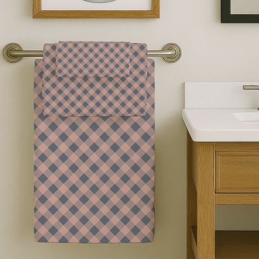 Coral Grey Bath Towels Elegant Everyday Luxury