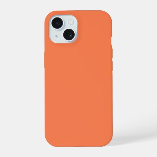 Coral iPhone 15 Coque (Verso)