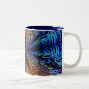 Coral Kaleidoscope Mug