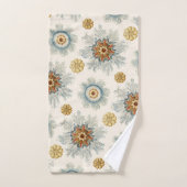 Coral Mandala Motif (Serviette à main)