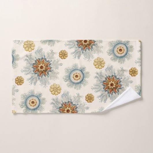 Coral Mandala Motif (Serviette à main)